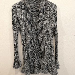 All the ruffles cardigan